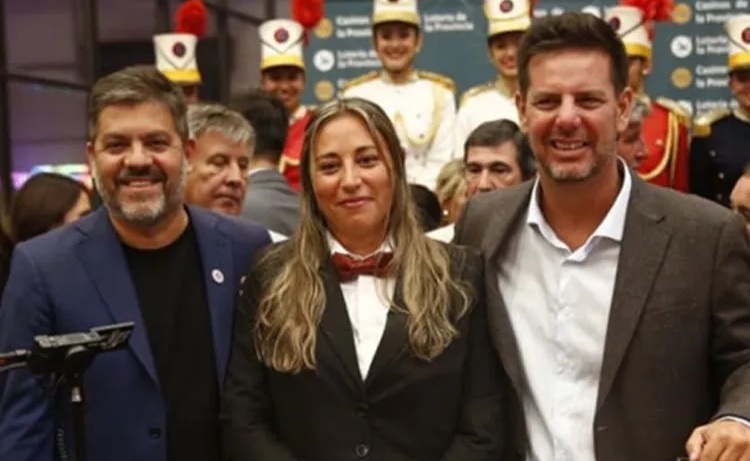 Carlos Bianco y Gonzalo Atanasof en el Casino Central