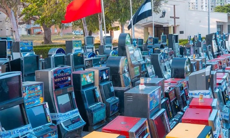 Tragamonedas ilegales en Barranquilla