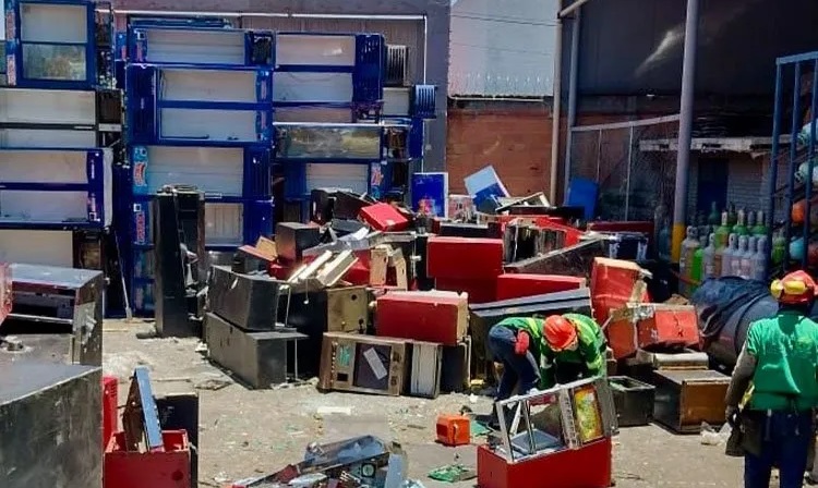 Coljuegos destruye elementos de juego ilegal
