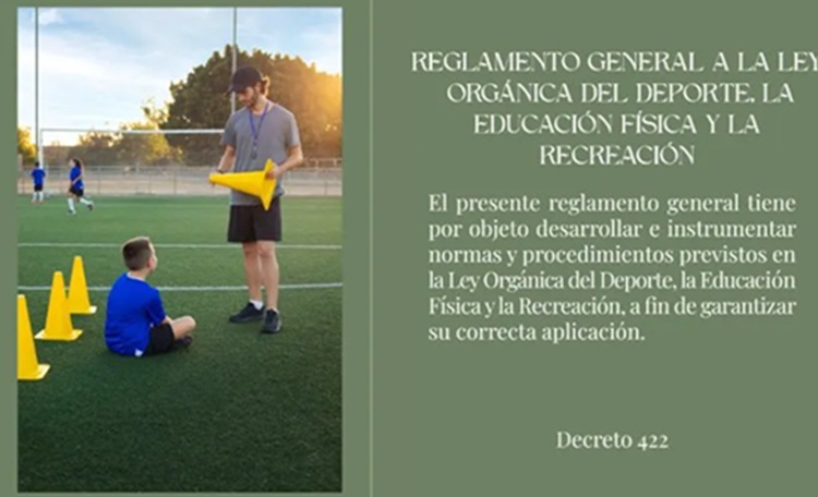 Reglamento de la Ley Orgánica del Deporte, la Educación Física y la Recreación