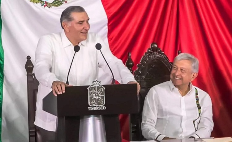 Adán Augusto López Hernández y Presidente Andrés Manuel López Obrador