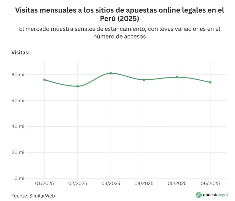 Visitas mensuales